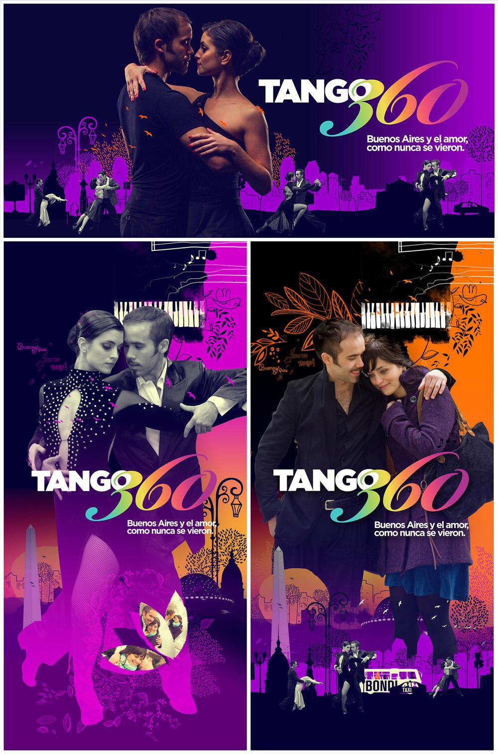 Posters Posters for Tango360 diffusion.